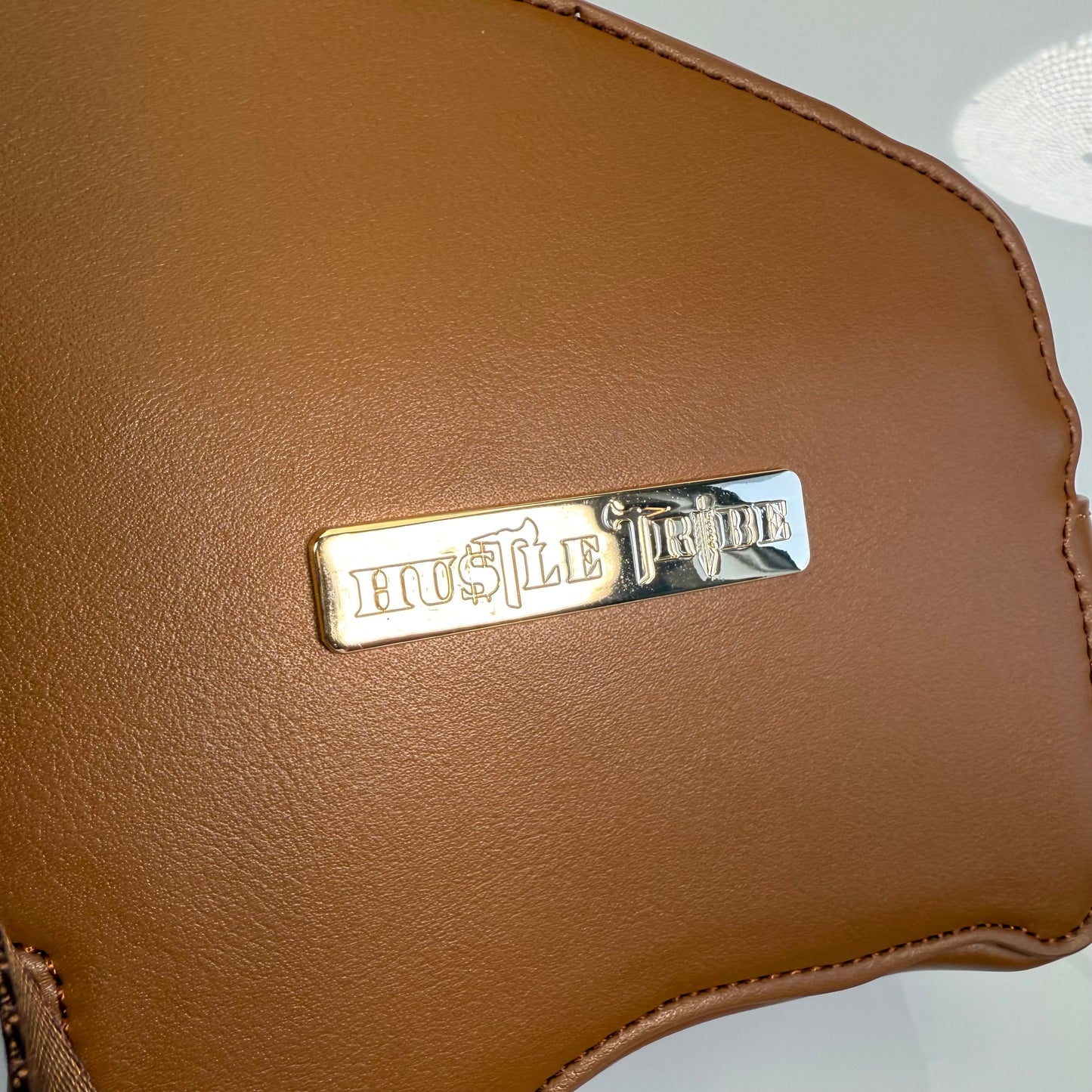 Brown Signature Buffalo Cross-body Bag