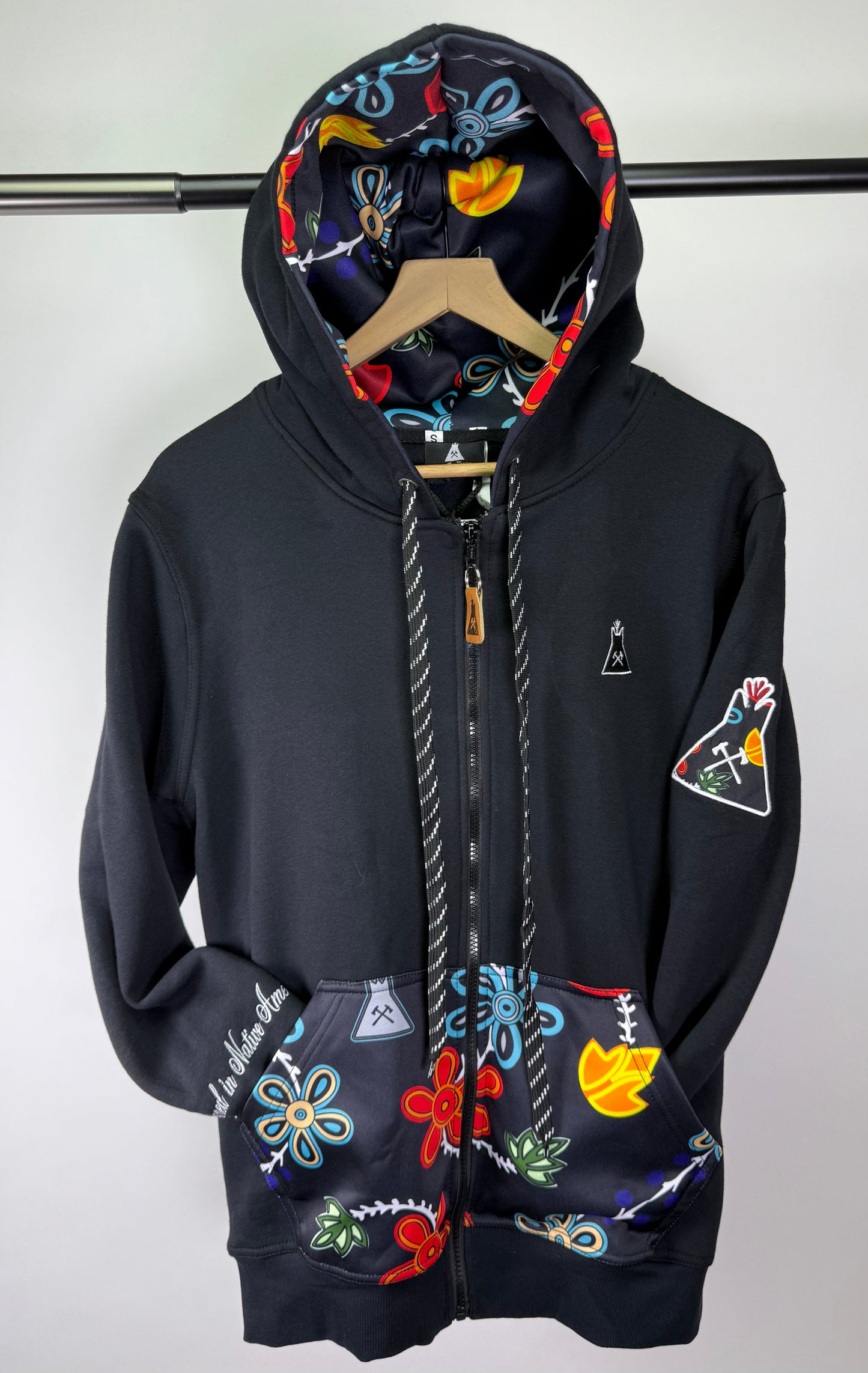 HT Floral Zip up