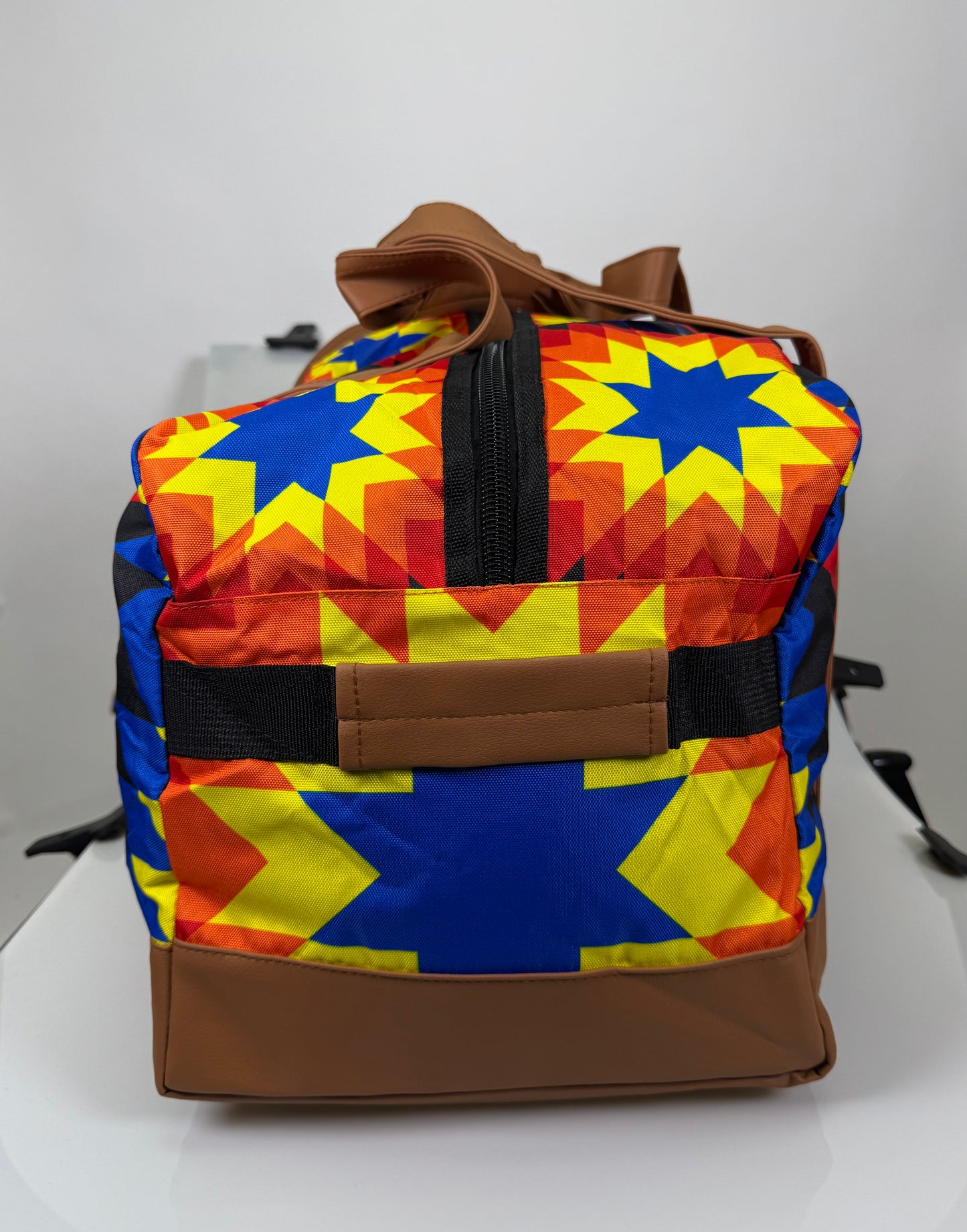 YELLOW MULTI STAR Duffle Bag