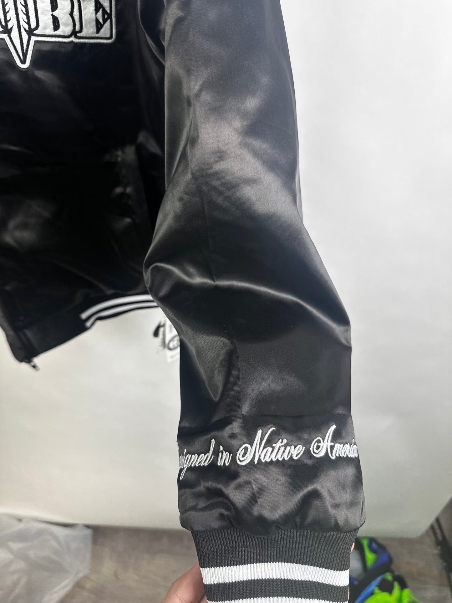 Embroidered HT Bomber Jacket