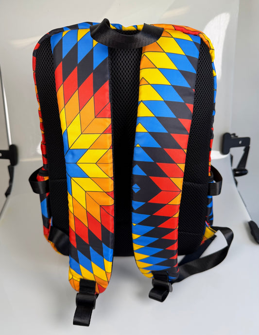 Fire Color Star Backpack
