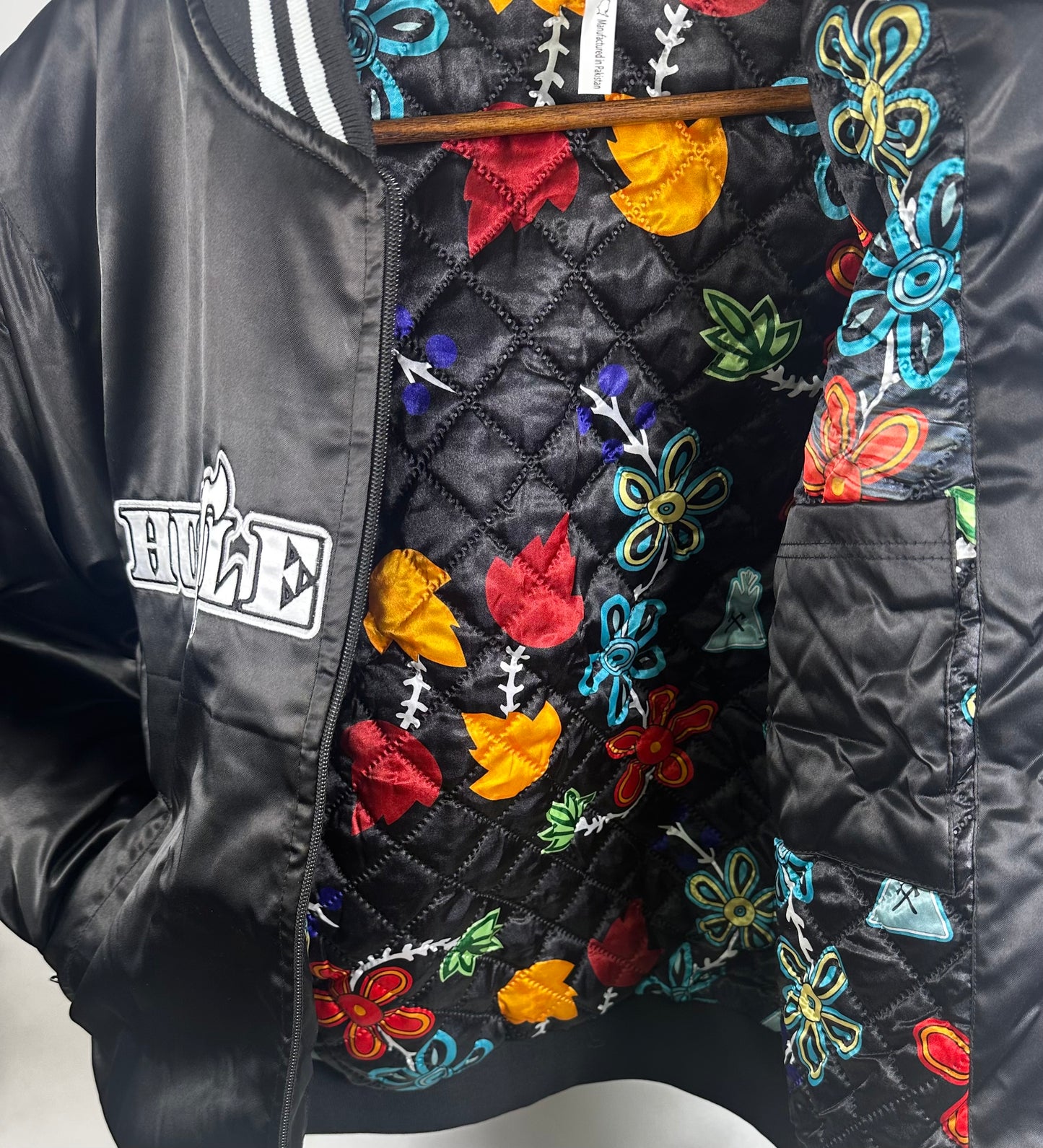 Embroidered HT Bomber Jacket
