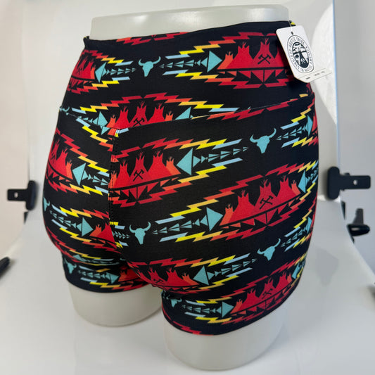 Multi color Booty Shorts