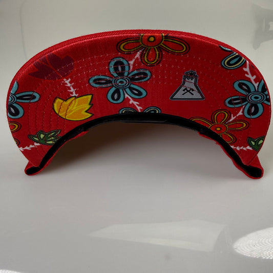 RED FLORAL 2025 Snapback